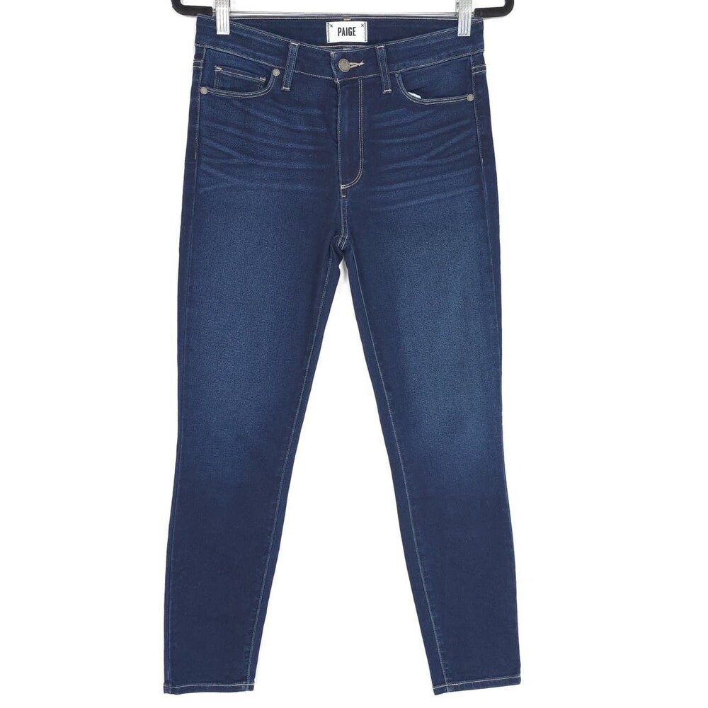 PAIGE Hoxton Ankle Jeans Women's 28 Arla High Rise Skinny Stretch 1767265-794